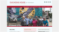 Desktop Screenshot of duchesnehouse.rscj.org